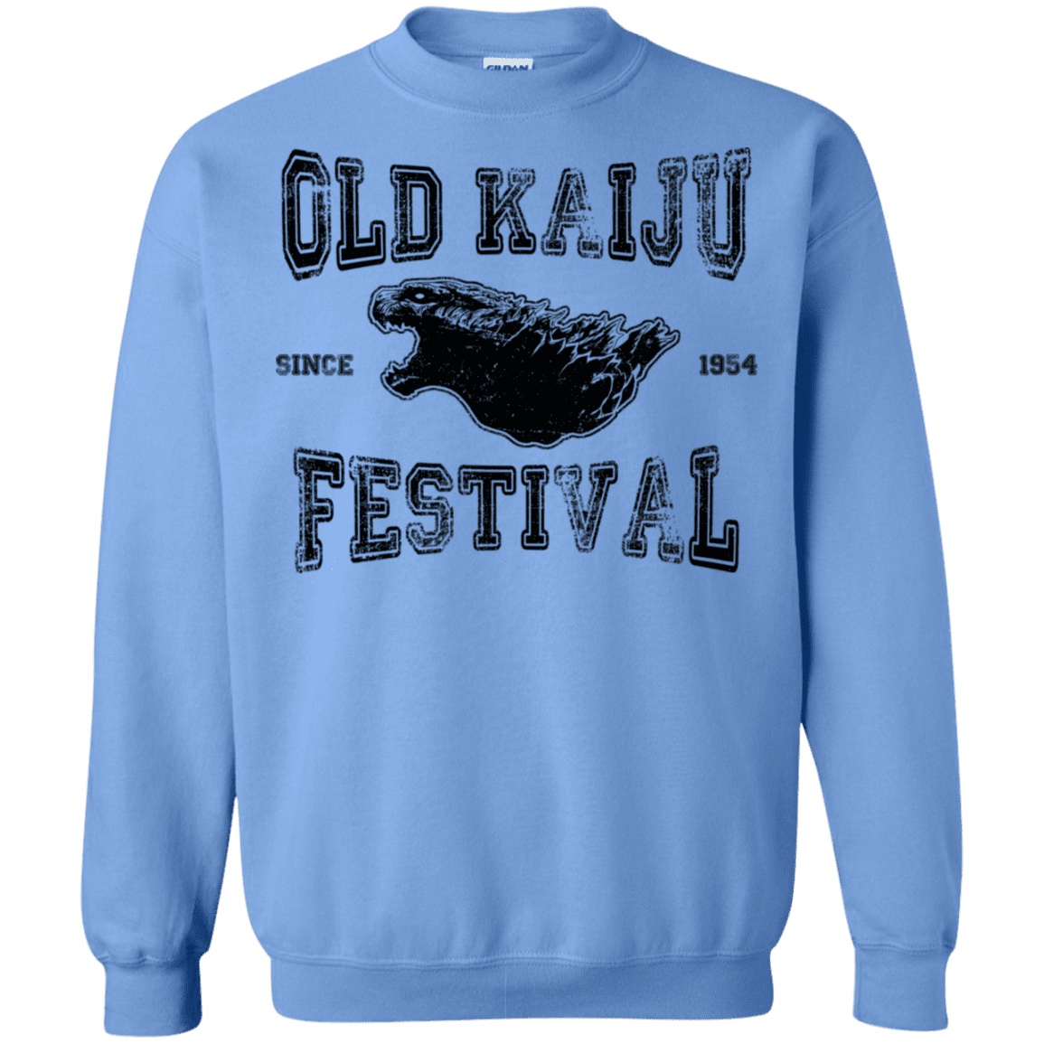 Sweatshirts Carolina Blue / S Old Kaiju Festival Crewneck Sweatshirt