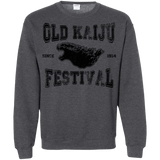 Sweatshirts Dark Heather / S Old Kaiju Festival Crewneck Sweatshirt