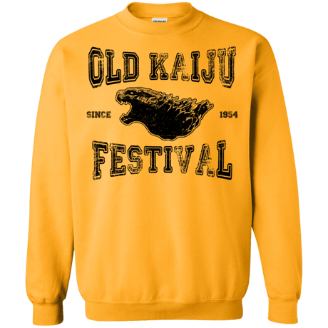 Sweatshirts Gold / S Old Kaiju Festival Crewneck Sweatshirt