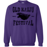 Sweatshirts Purple / S Old Kaiju Festival Crewneck Sweatshirt