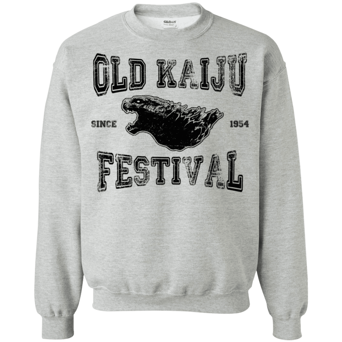 Sweatshirts Sport Grey / S Old Kaiju Festival Crewneck Sweatshirt