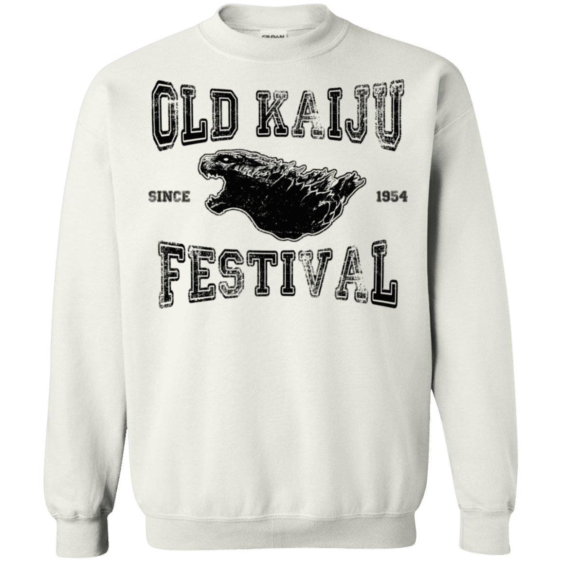 Sweatshirts White / S Old Kaiju Festival Crewneck Sweatshirt