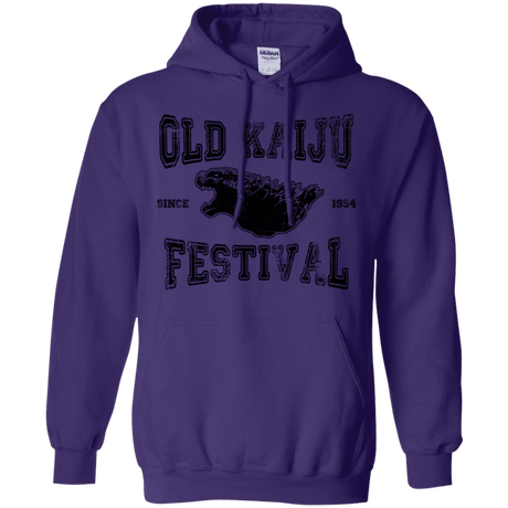 Sweatshirts Purple / S Old Kaiju Festival Pullover Hoodie
