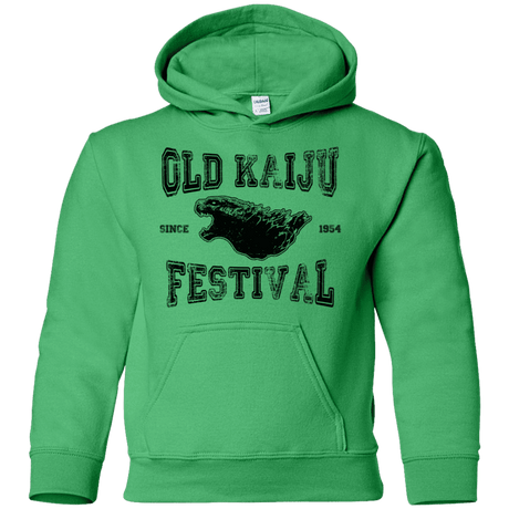 Sweatshirts Irish Green / YS Old Kaiju Festival Youth Hoodie