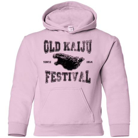 Sweatshirts Light Pink / YS Old Kaiju Festival Youth Hoodie