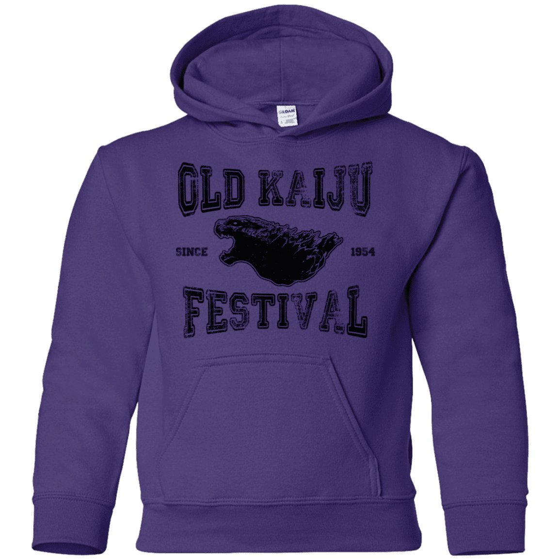 Sweatshirts Purple / YS Old Kaiju Festival Youth Hoodie