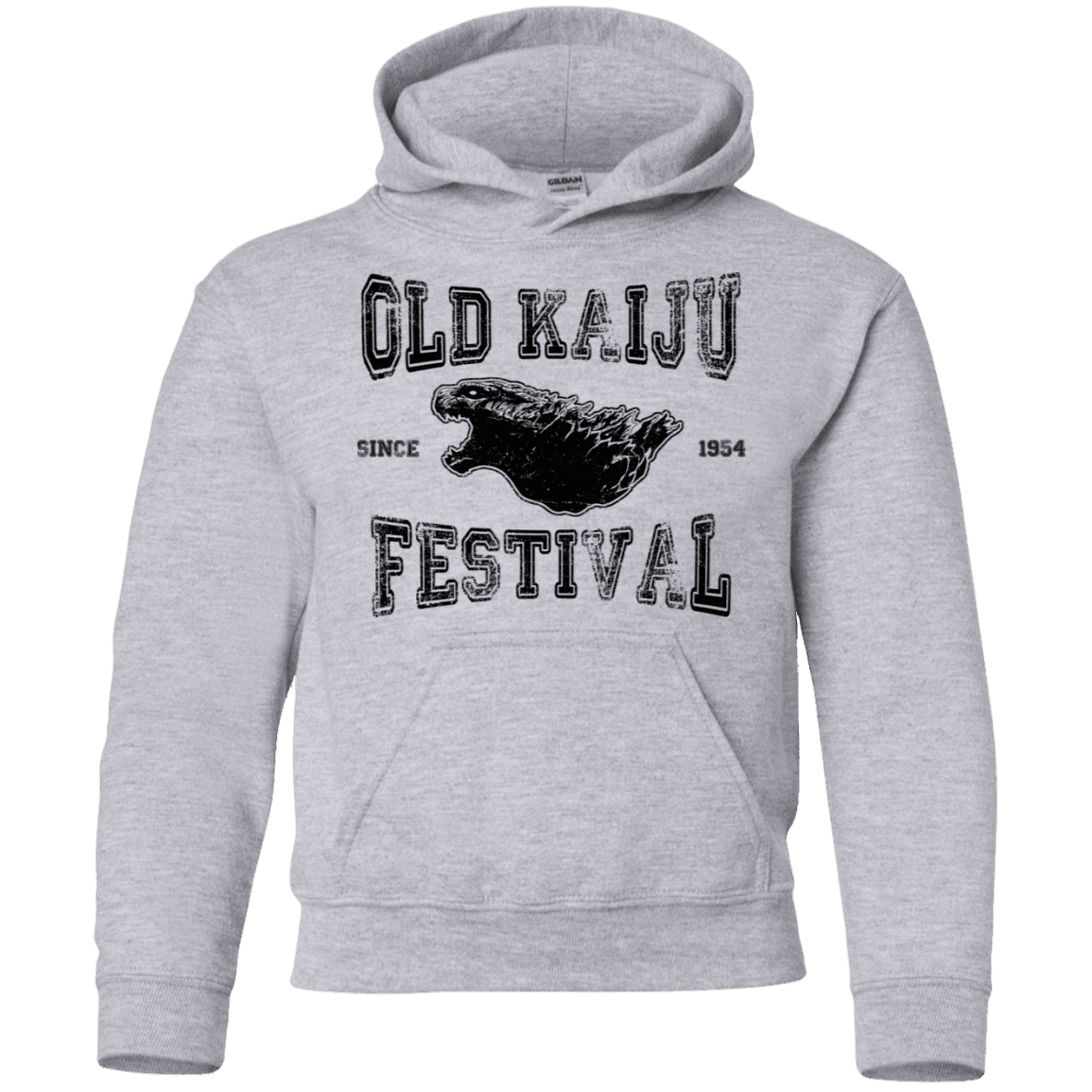 Sweatshirts Sport Grey / YS Old Kaiju Festival Youth Hoodie