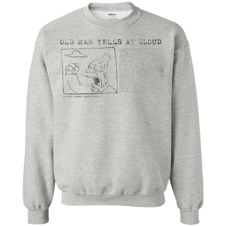 Sweatshirts Ash / Small Old Man Crewneck Sweatshirt