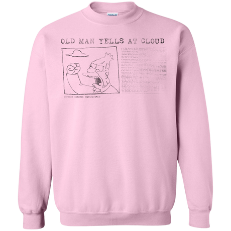 Sweatshirts Light Pink / Small Old Man Crewneck Sweatshirt