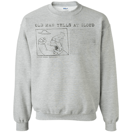 Sweatshirts Sport Grey / Small Old Man Crewneck Sweatshirt