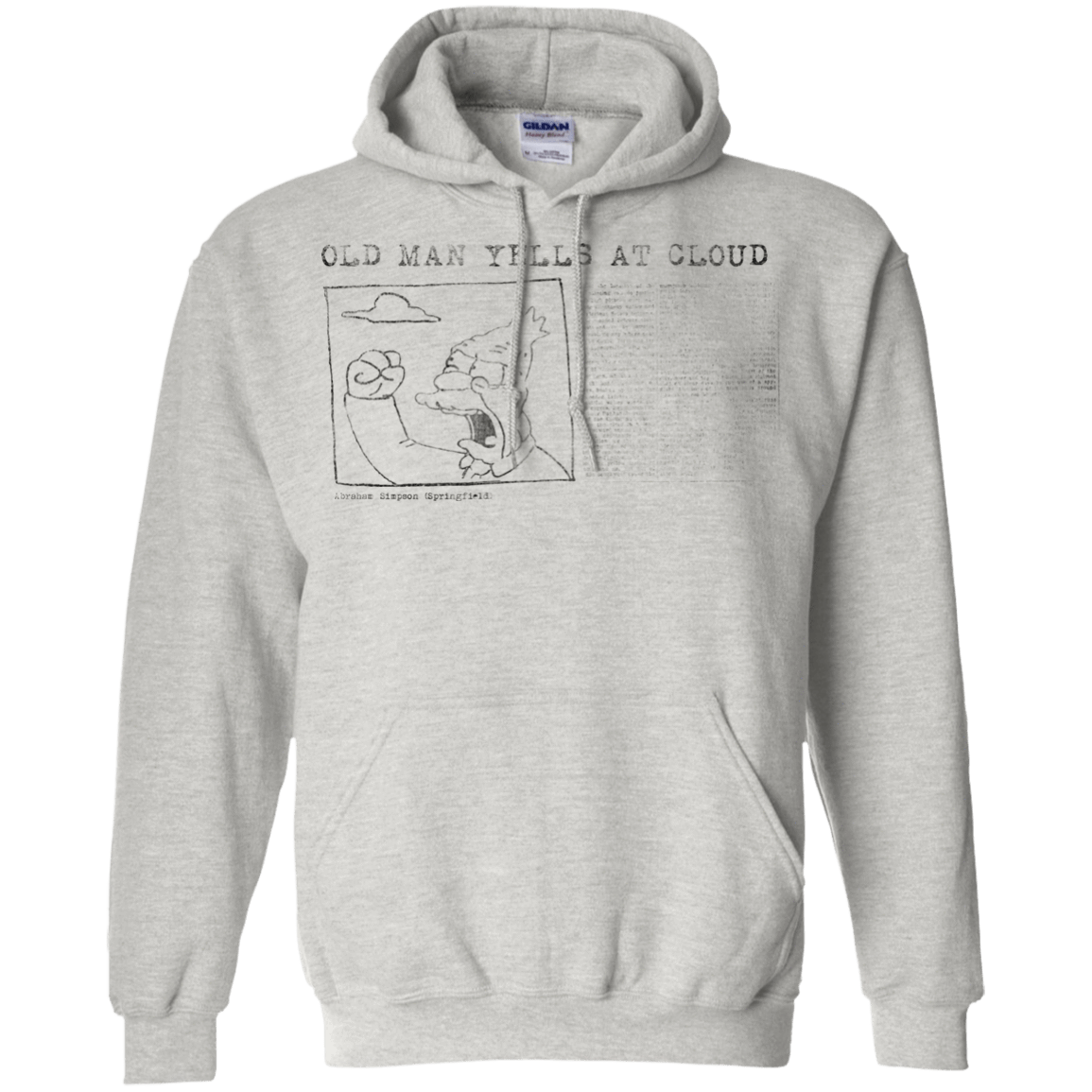 Sweatshirts Ash / Small Old Man Pullover Hoodie