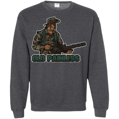 Sweatshirts Dark Heather / Small Old Painless Crewneck Sweatshirt