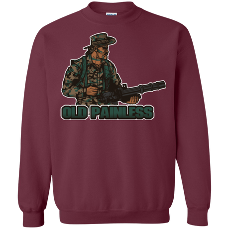Sweatshirts Maroon / Small Old Painless Crewneck Sweatshirt
