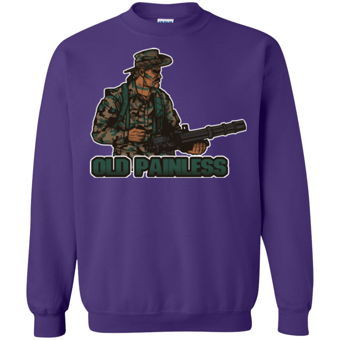 Sweatshirts Purple / Small Old Painless Crewneck Sweatshirt