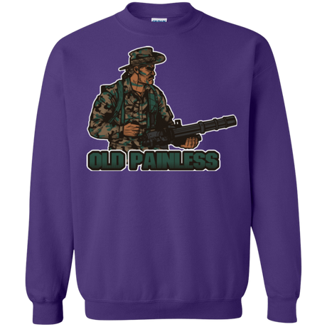 Sweatshirts Purple / Small Old Painless Crewneck Sweatshirt