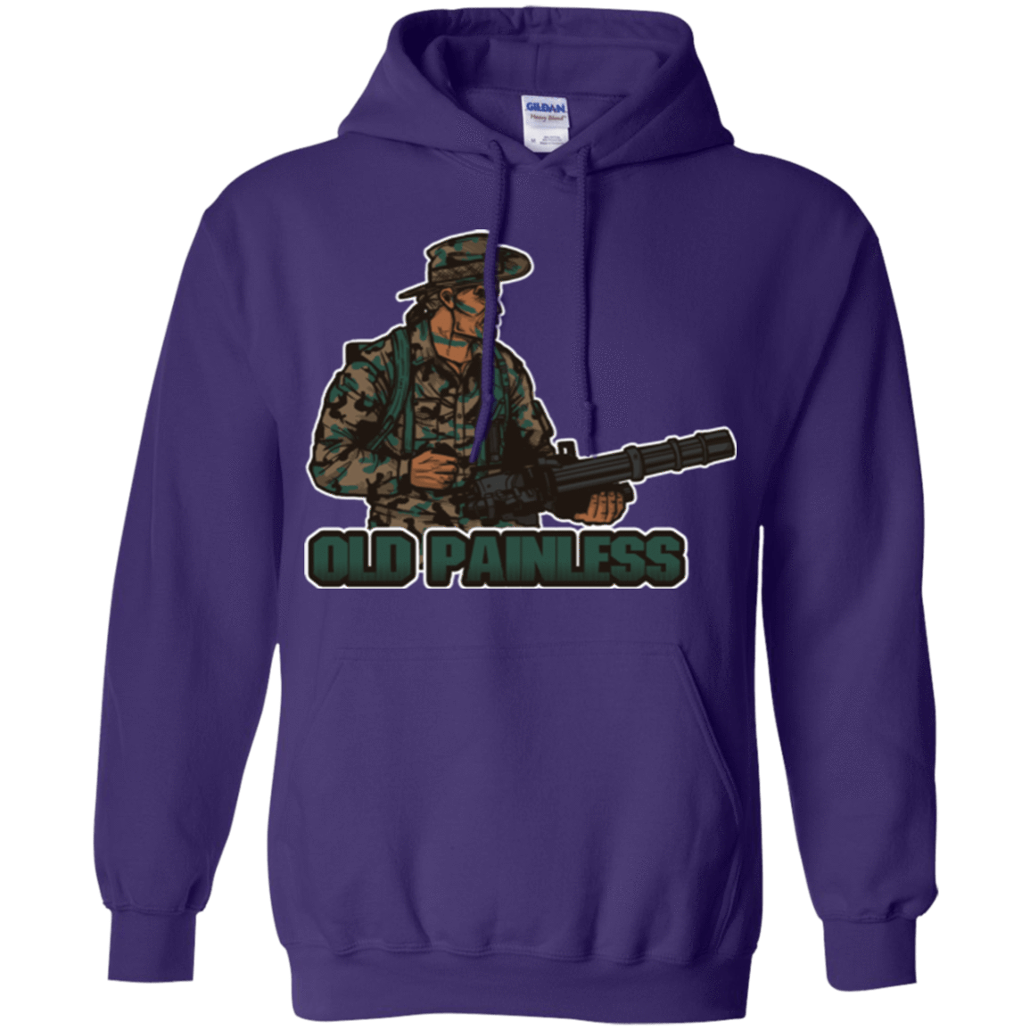 Sweatshirts Purple / Small Old Painless Pullover Hoodie