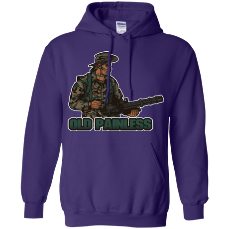 Sweatshirts Purple / Small Old Painless Pullover Hoodie