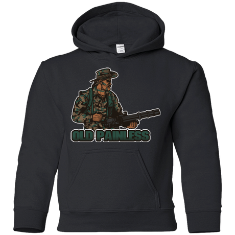 Sweatshirts Black / YS Old Painless Youth Hoodie
