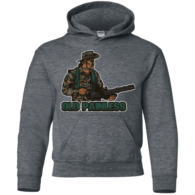 Sweatshirts Dark Heather / YS Old Painless Youth Hoodie