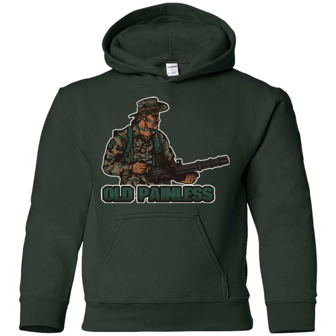 Sweatshirts Forest Green / YS Old Painless Youth Hoodie