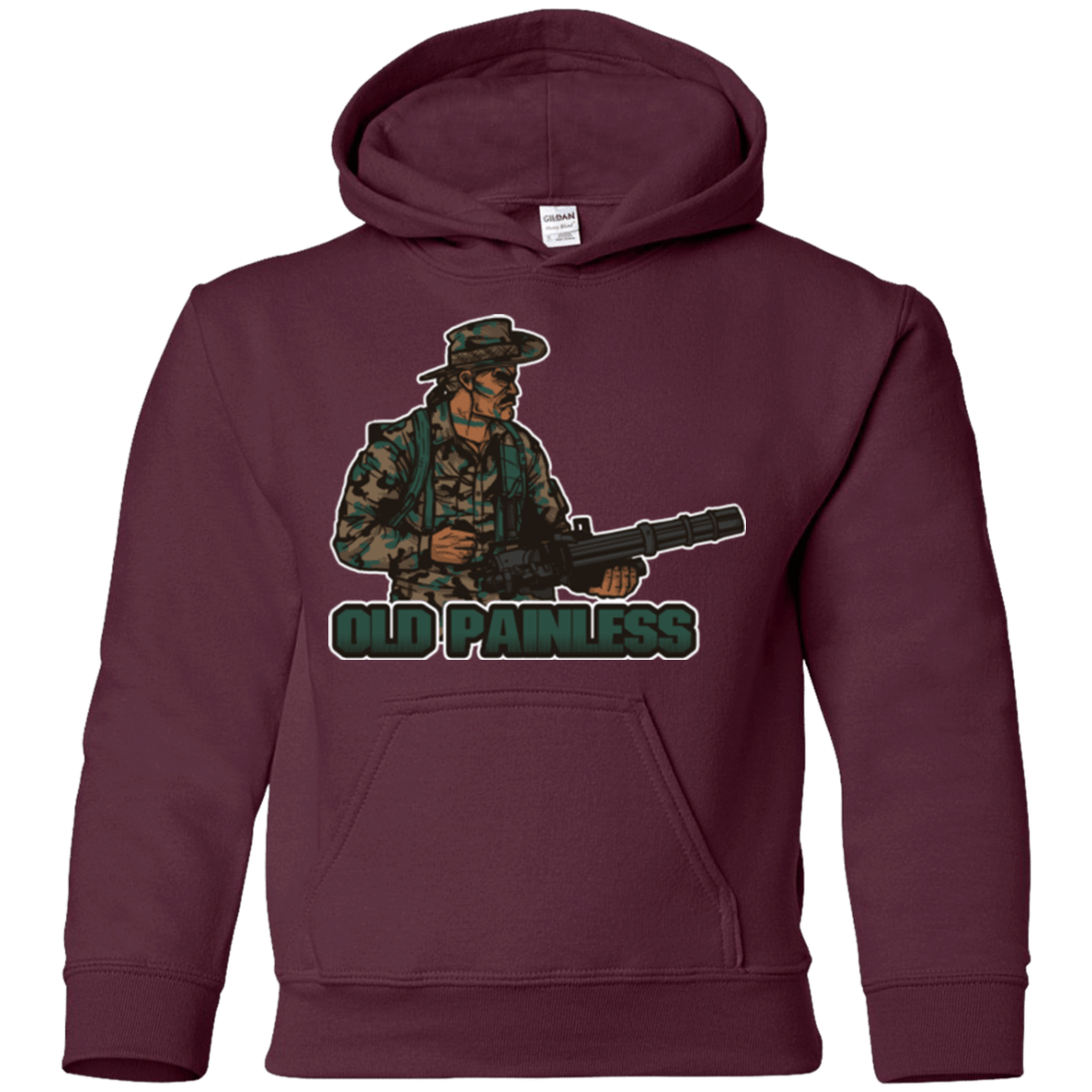 Sweatshirts Maroon / YS Old Painless Youth Hoodie
