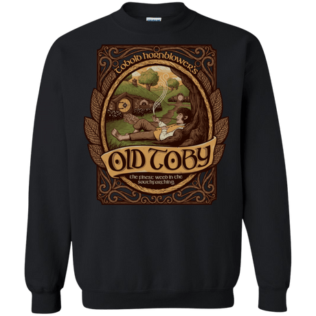 Sweatshirts Black / S Old Toby Crewneck Sweatshirt