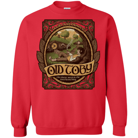Sweatshirts Red / S Old Toby Crewneck Sweatshirt