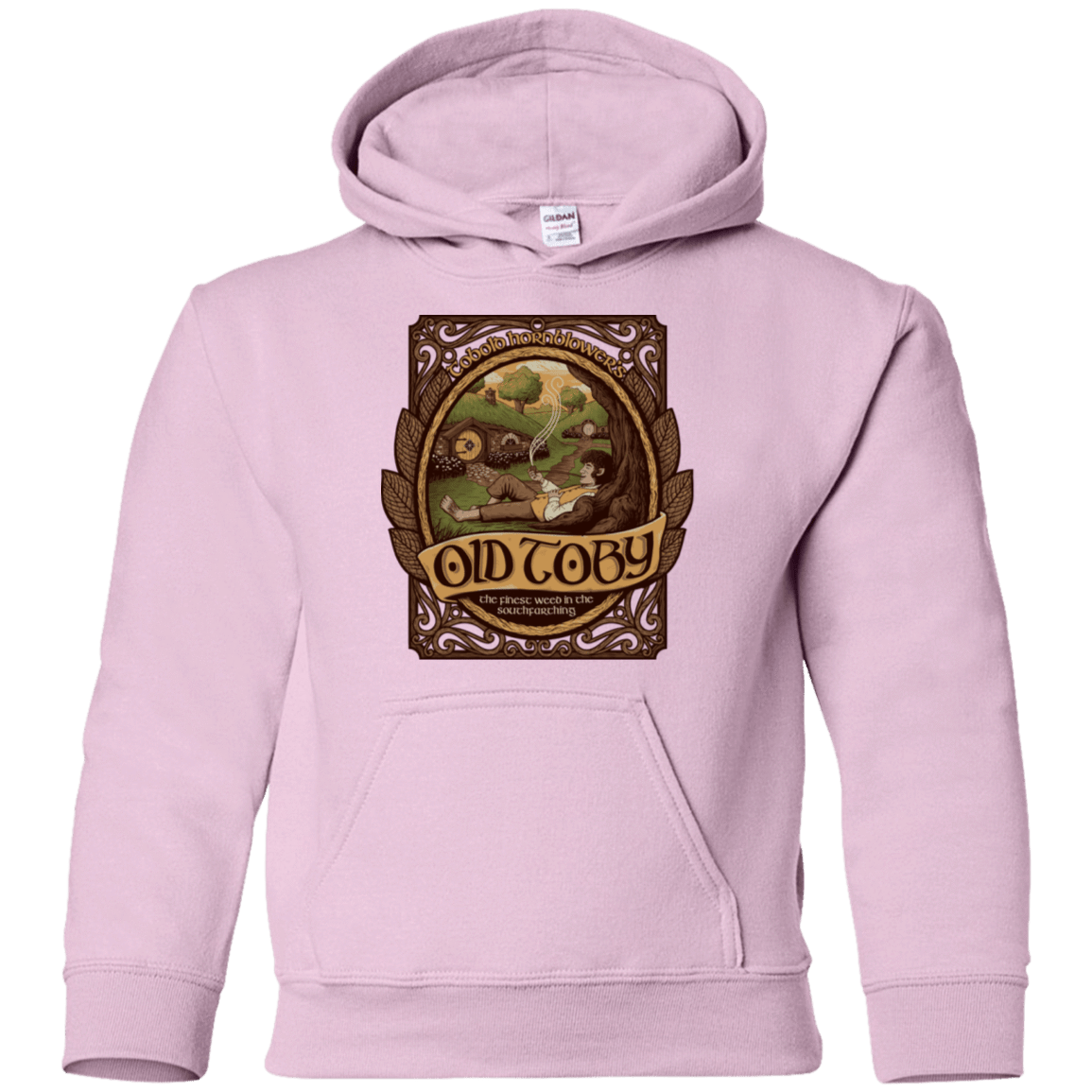 Sweatshirts Light Pink / YS Old Toby Youth Hoodie