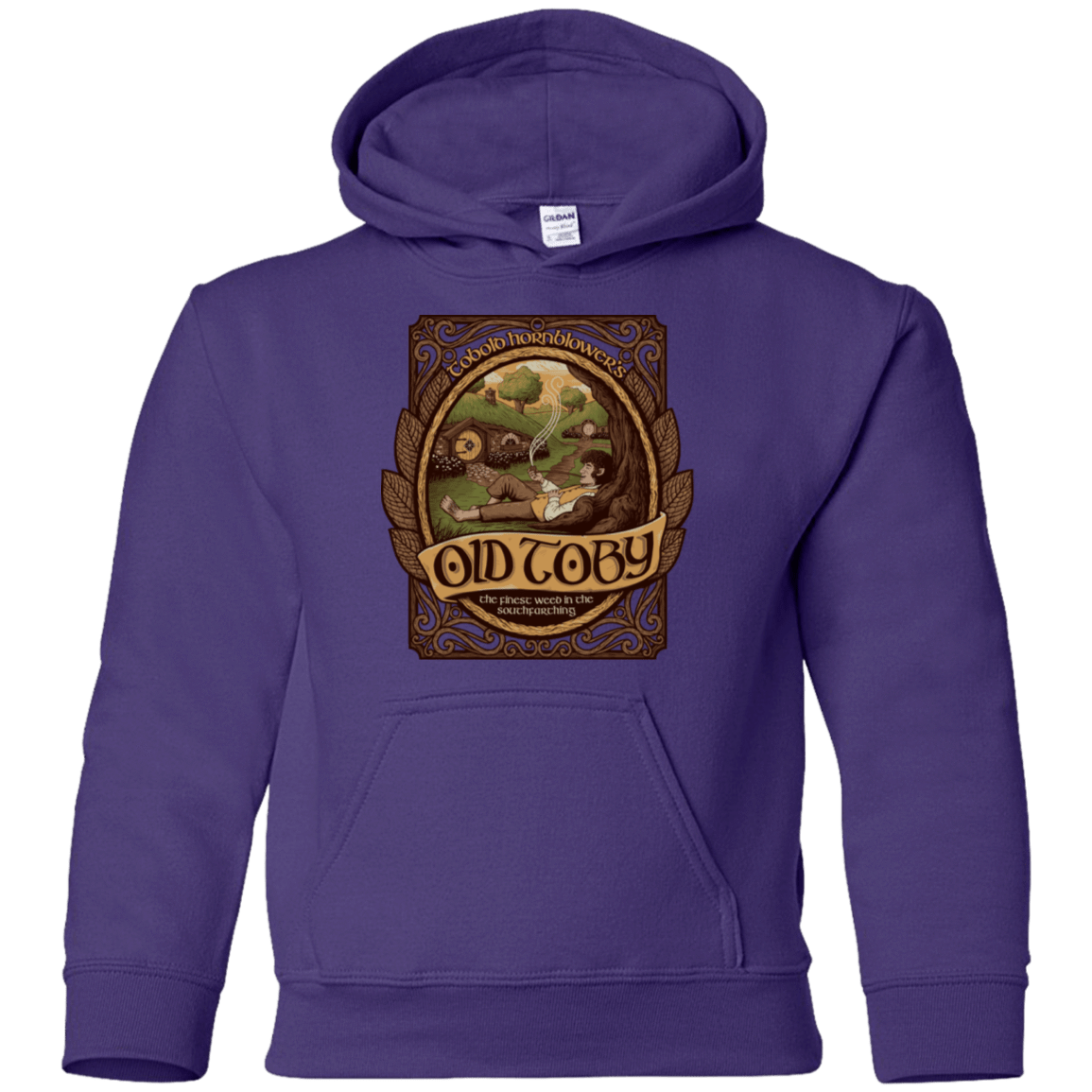 Sweatshirts Purple / YS Old Toby Youth Hoodie