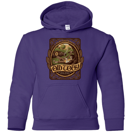 Sweatshirts Purple / YS Old Toby Youth Hoodie