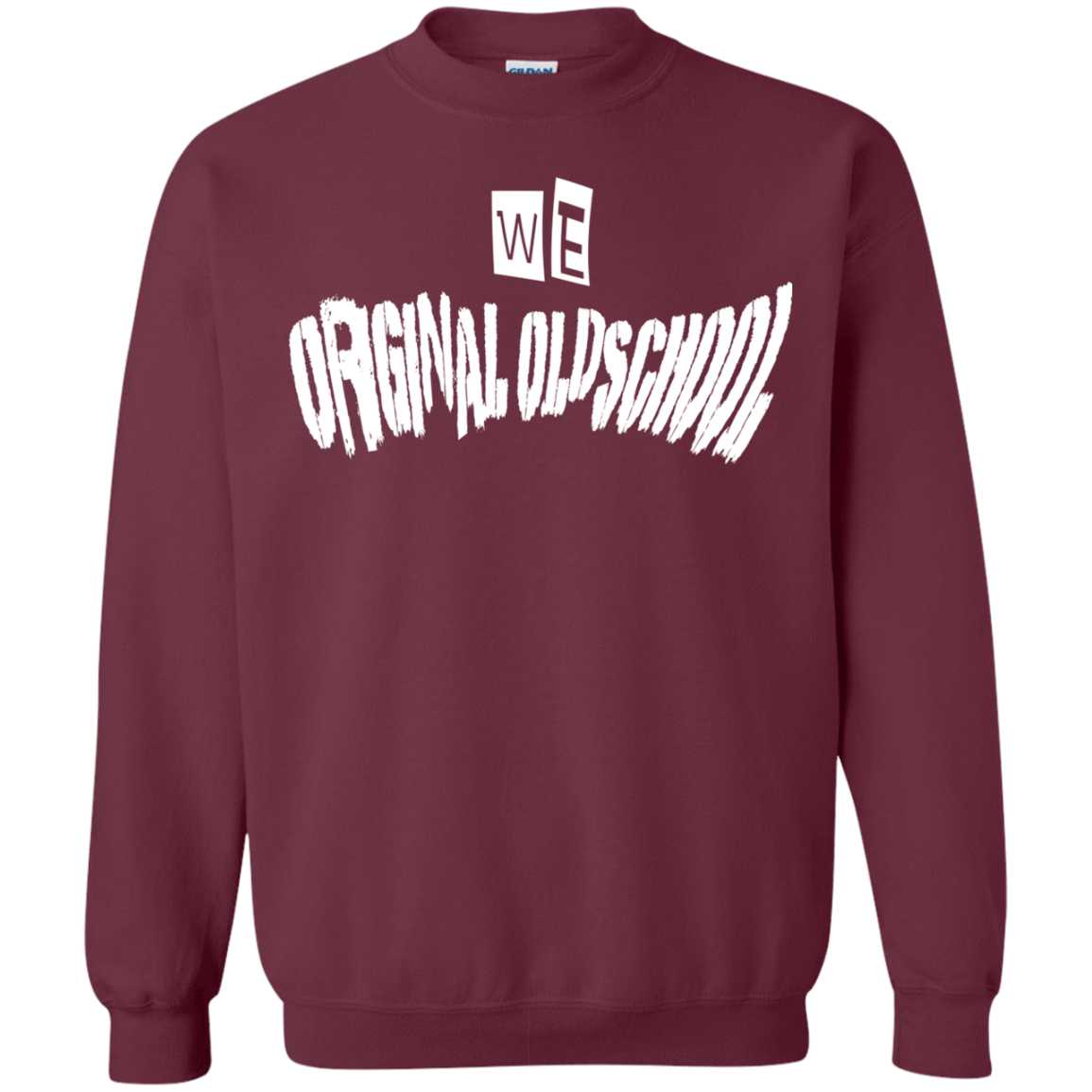 Sweatshirts Maroon / S Oldschool Crewneck Sweatshirt