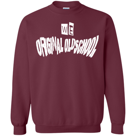 Sweatshirts Maroon / S Oldschool Crewneck Sweatshirt