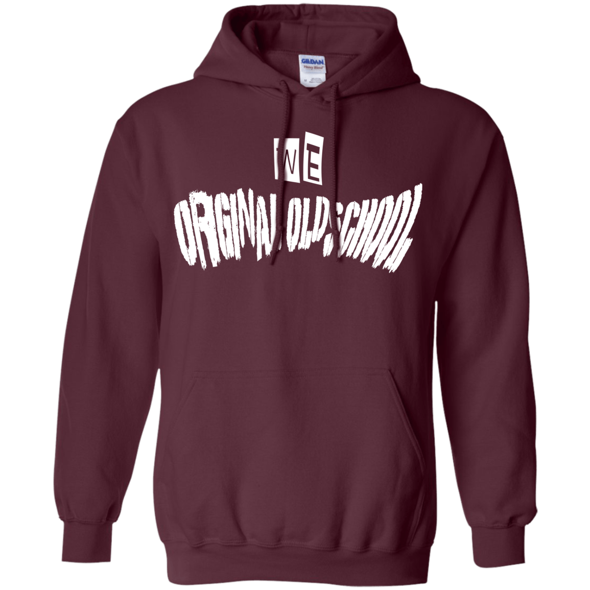 Sweatshirts Maroon / S Oldschool Pullover Hoodie
