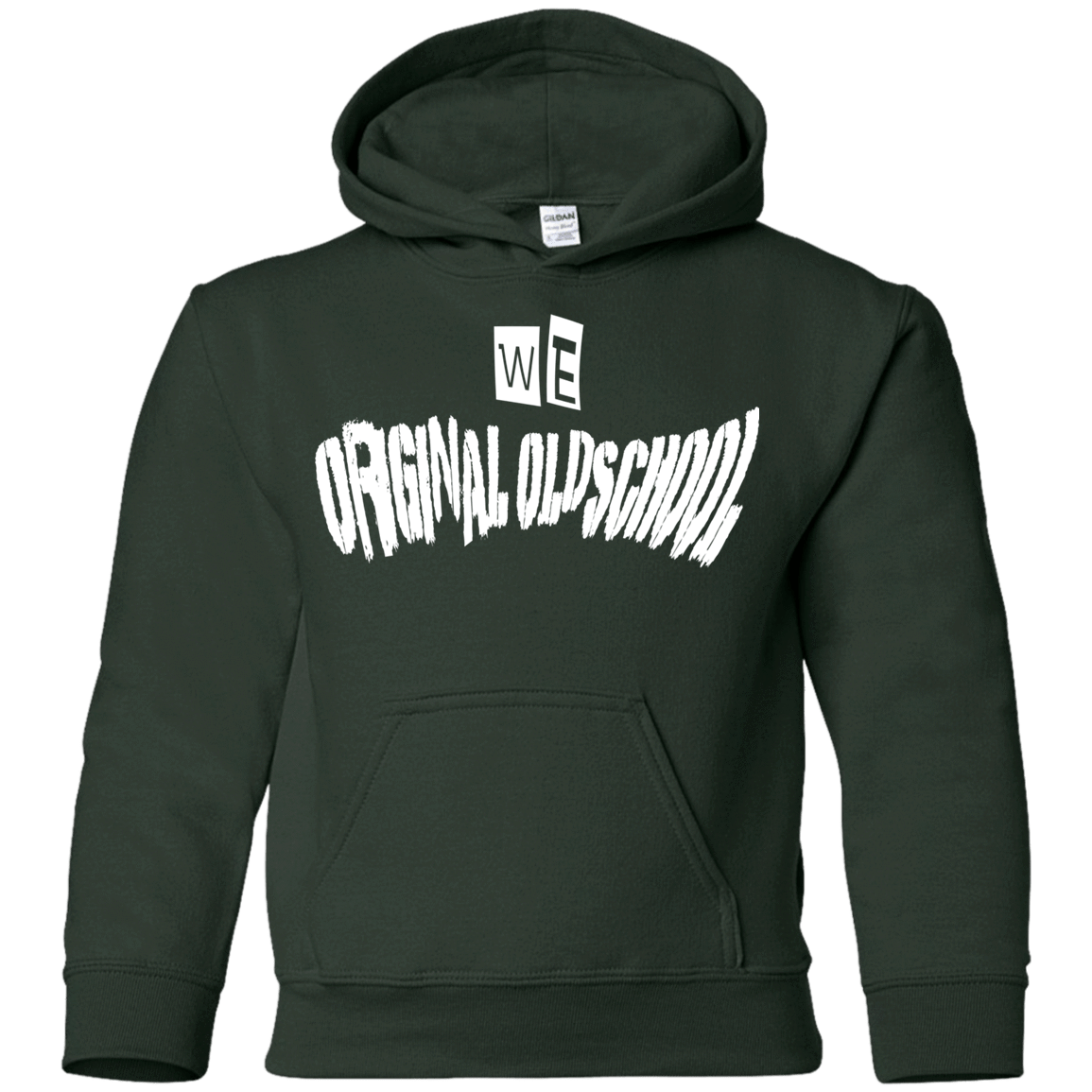 Sweatshirts Forest Green / YS Oldschool Youth Hoodie
