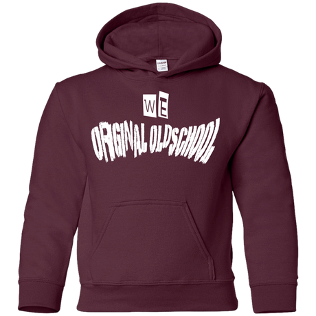Sweatshirts Maroon / YS Oldschool Youth Hoodie