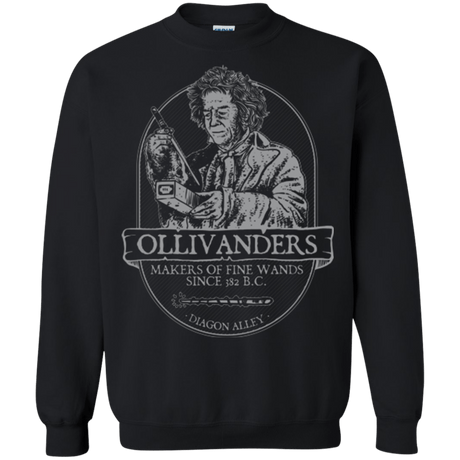 Sweatshirts Black / Small Ollivanders Fine Wands Crewneck Sweatshirt