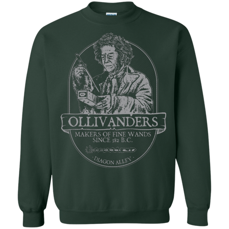 Sweatshirts Forest Green / Small Ollivanders Fine Wands Crewneck Sweatshirt