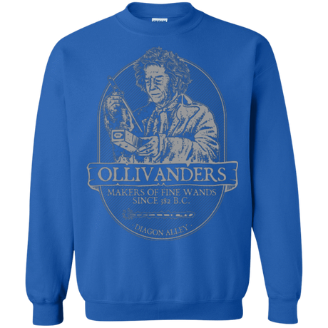 Sweatshirts Royal / Small Ollivanders Fine Wands Crewneck Sweatshirt