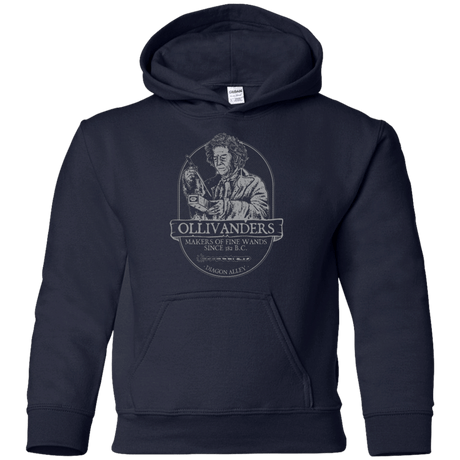 Sweatshirts Navy / YS Ollivanders Fine Wands Youth Hoodie