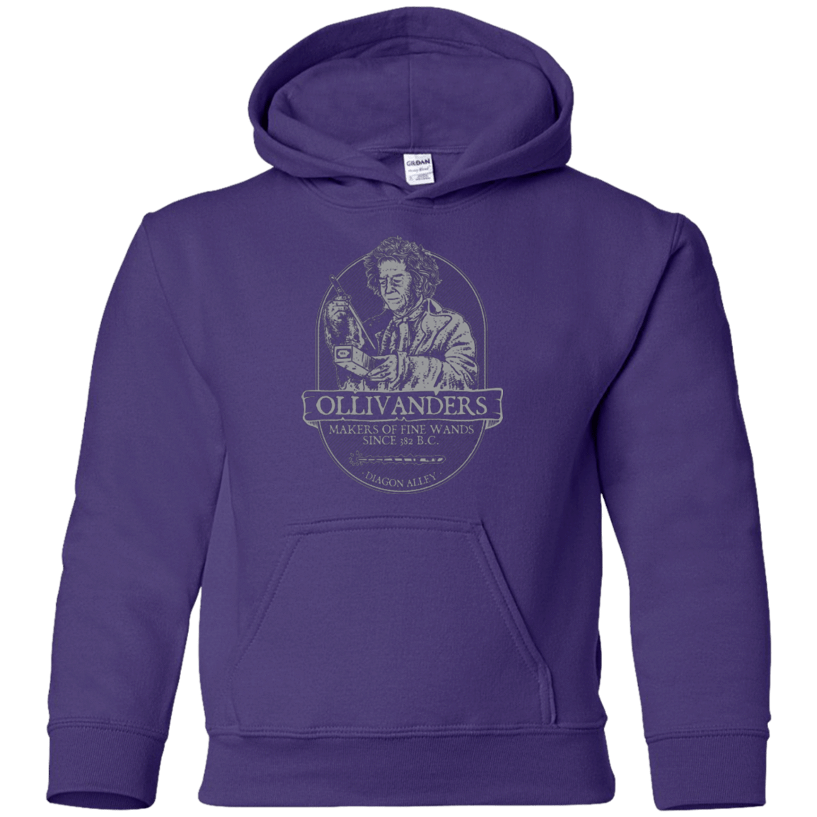 Sweatshirts Purple / YS Ollivanders Fine Wands Youth Hoodie