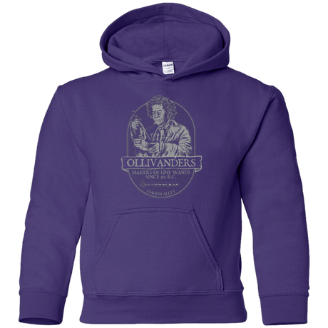 Sweatshirts Purple / YS Ollivanders Fine Wands Youth Hoodie