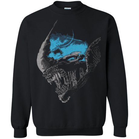 Sweatshirts Black / Small On a Dark Moon Crewneck Sweatshirt
