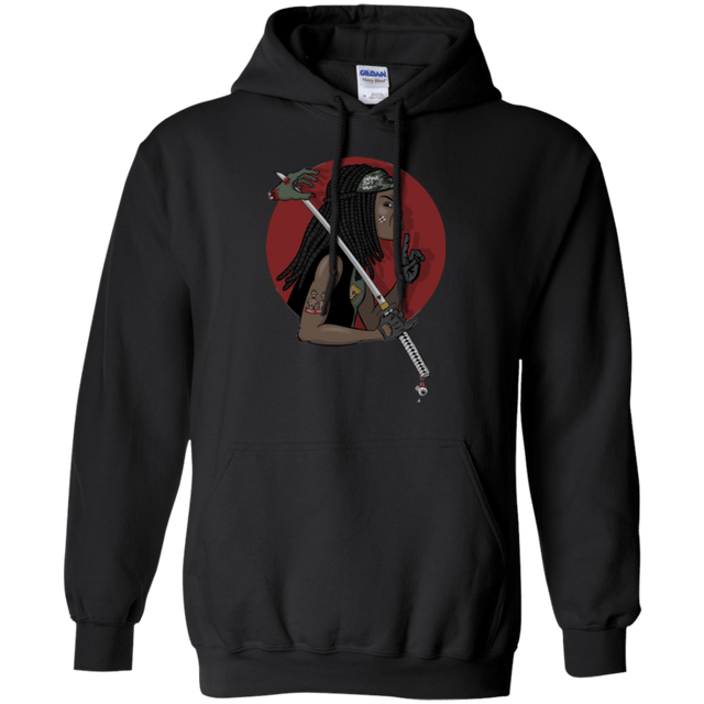 Sweatshirts Black / Small On A Michonne Pullover Hoodie