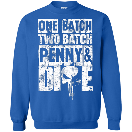 Sweatshirts Royal / Small One Batch Two Batch Crewneck Sweatshirt