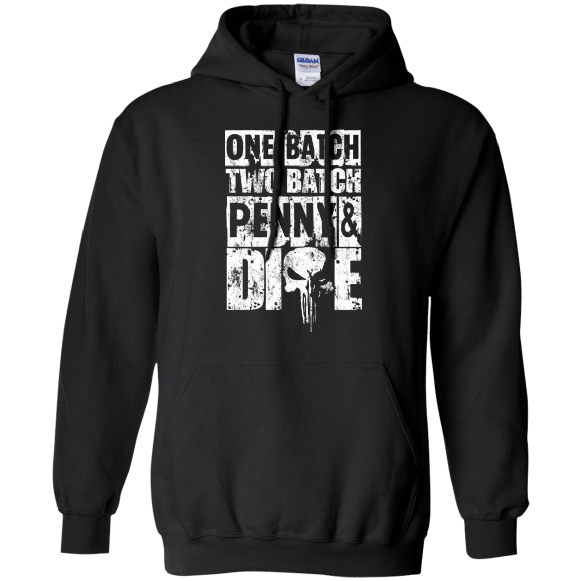 Sweatshirts Black / Small One Batch Two Batch Pullover Hoodie