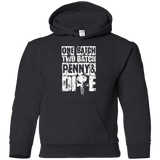 Sweatshirts Black / YS One Batch Two Batch Youth Hoodie