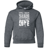 Sweatshirts Dark Heather / YS One Batch Two Batch Youth Hoodie