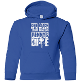 Sweatshirts Royal / YS One Batch Two Batch Youth Hoodie