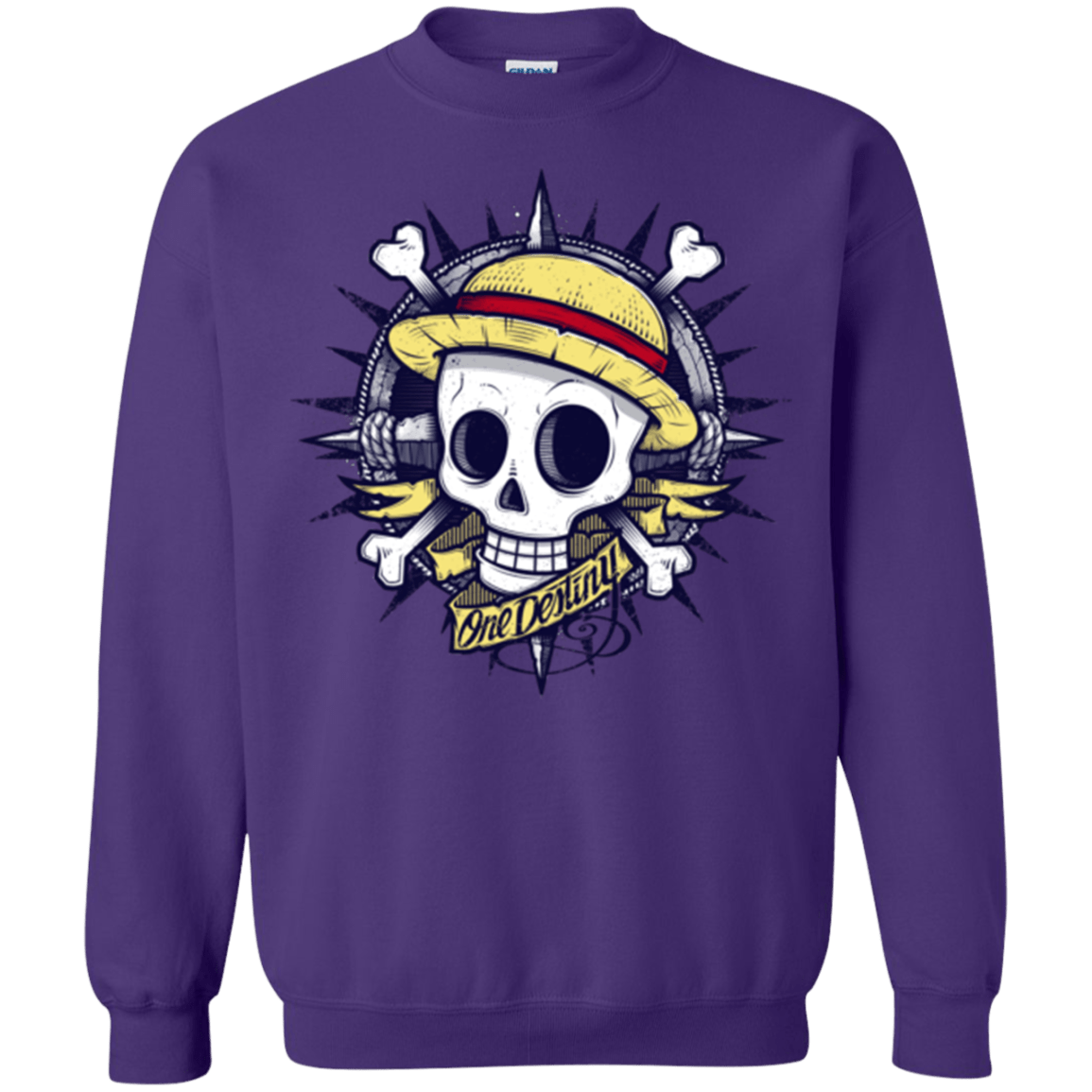 Sweatshirts Purple / Small One Destiny Crewneck Sweatshirt