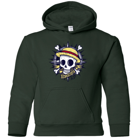 Sweatshirts Forest Green / YS One Destiny Youth Hoodie